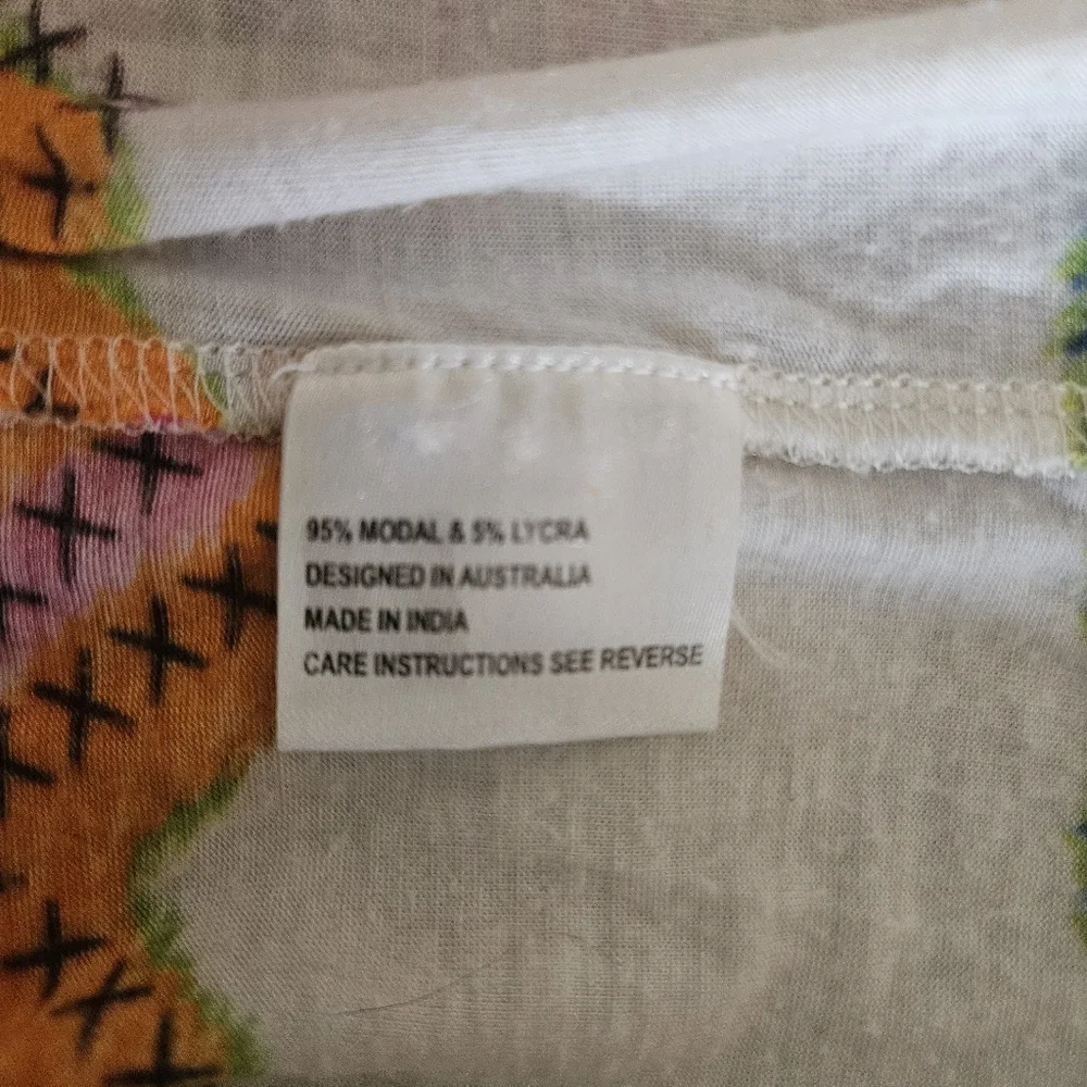 Colorful Geometric Women's Swim Cover-Up - Picture 5 of 5